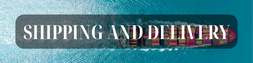 SHIPPING AND DELIVERY NATUZZ