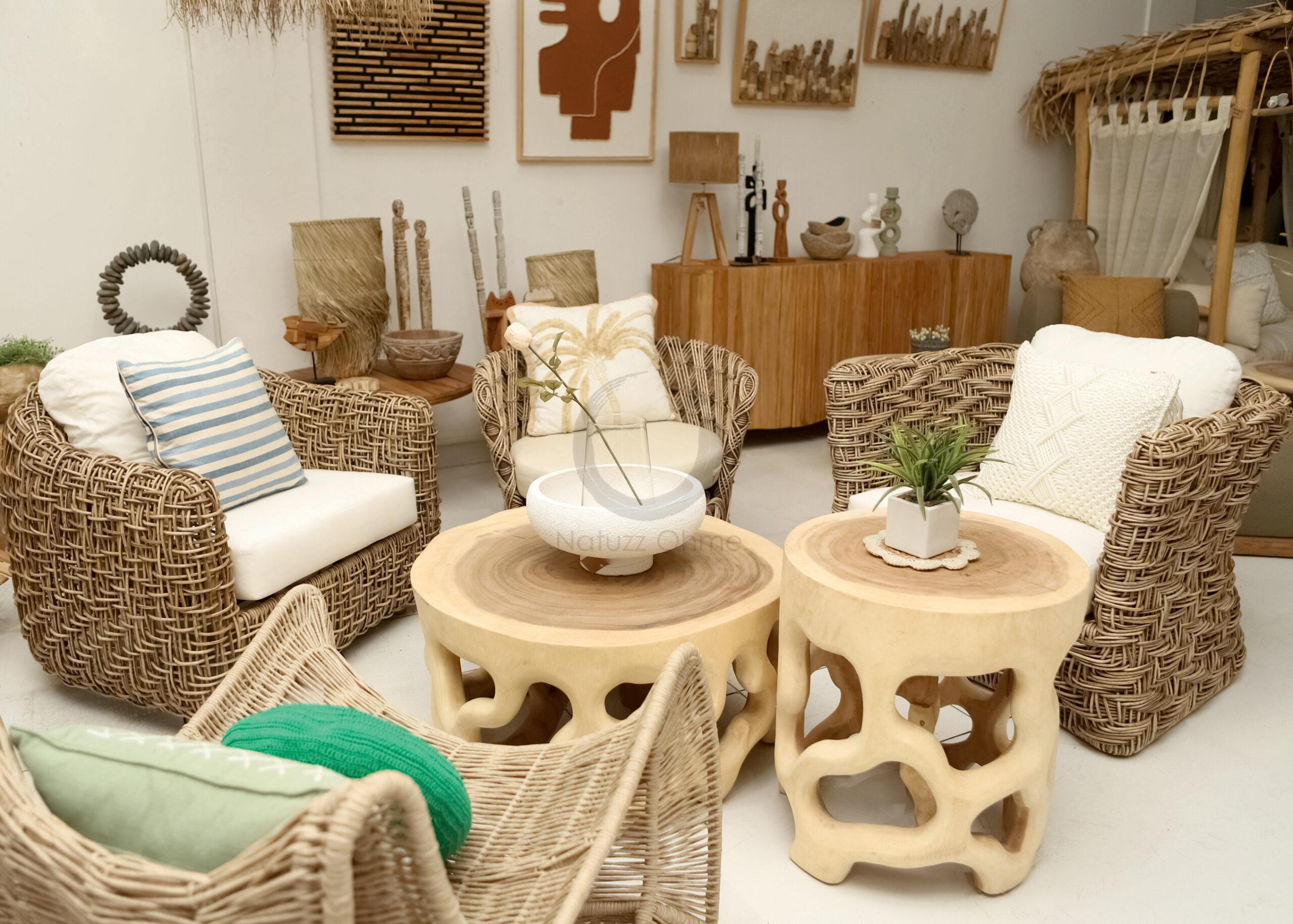 Live Edge Furniture Natuzz Ohme Collection
