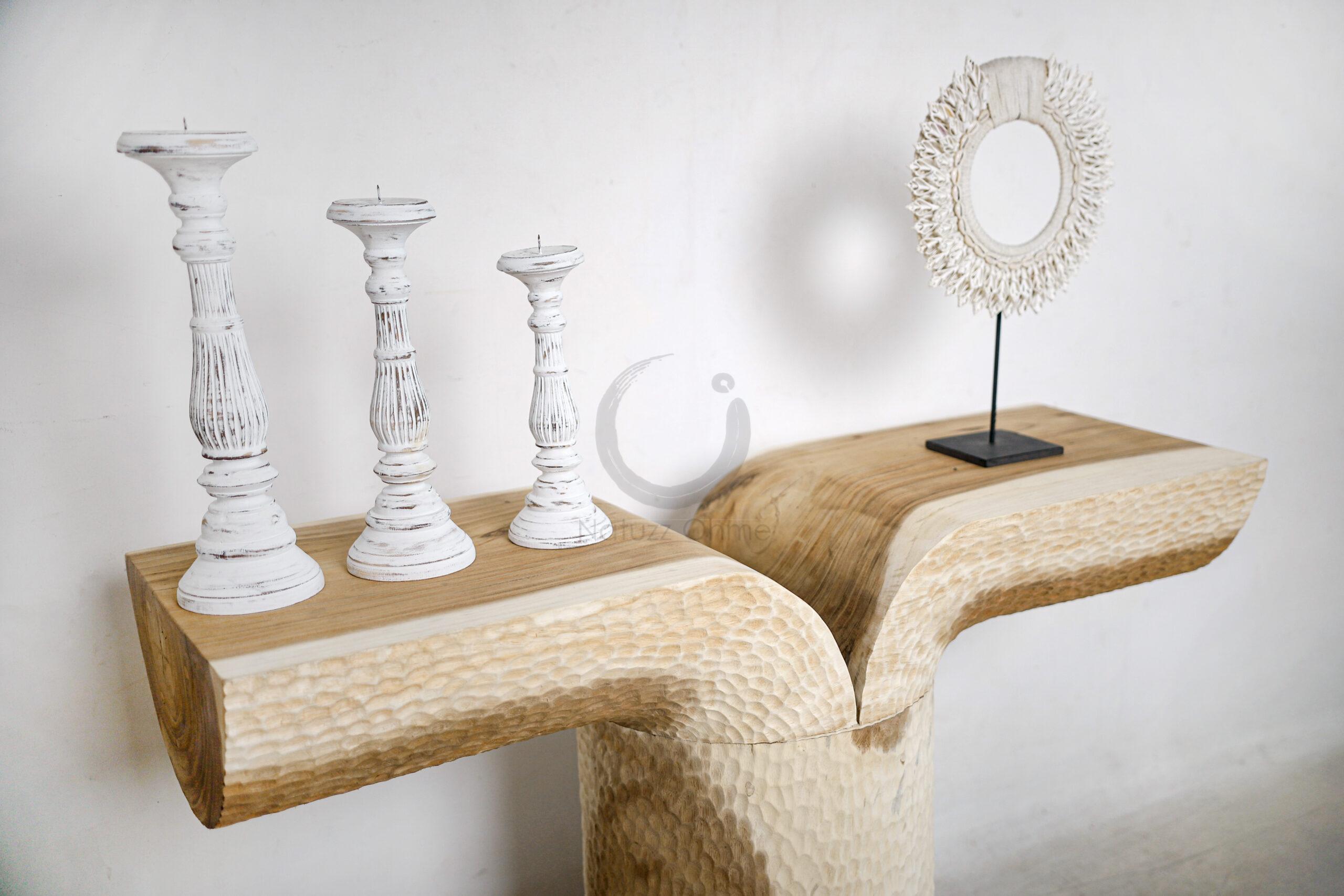 Natuzz Ohme Collection of Munggur Live Edge Furniture