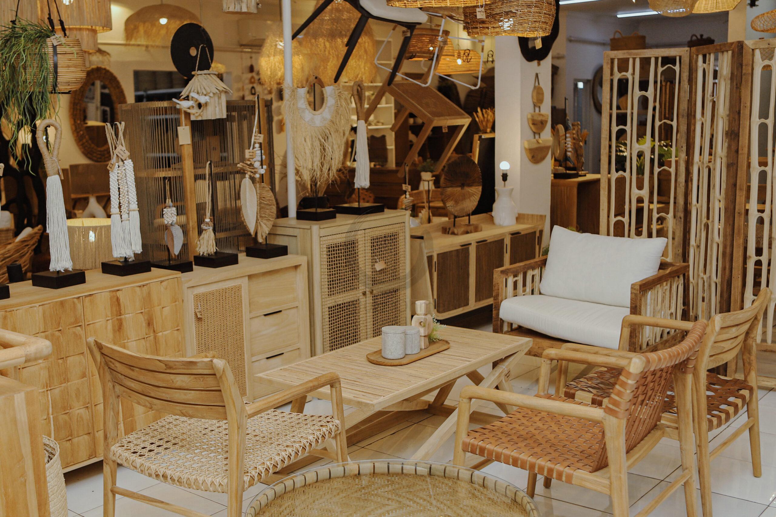 Showroom furniture display
