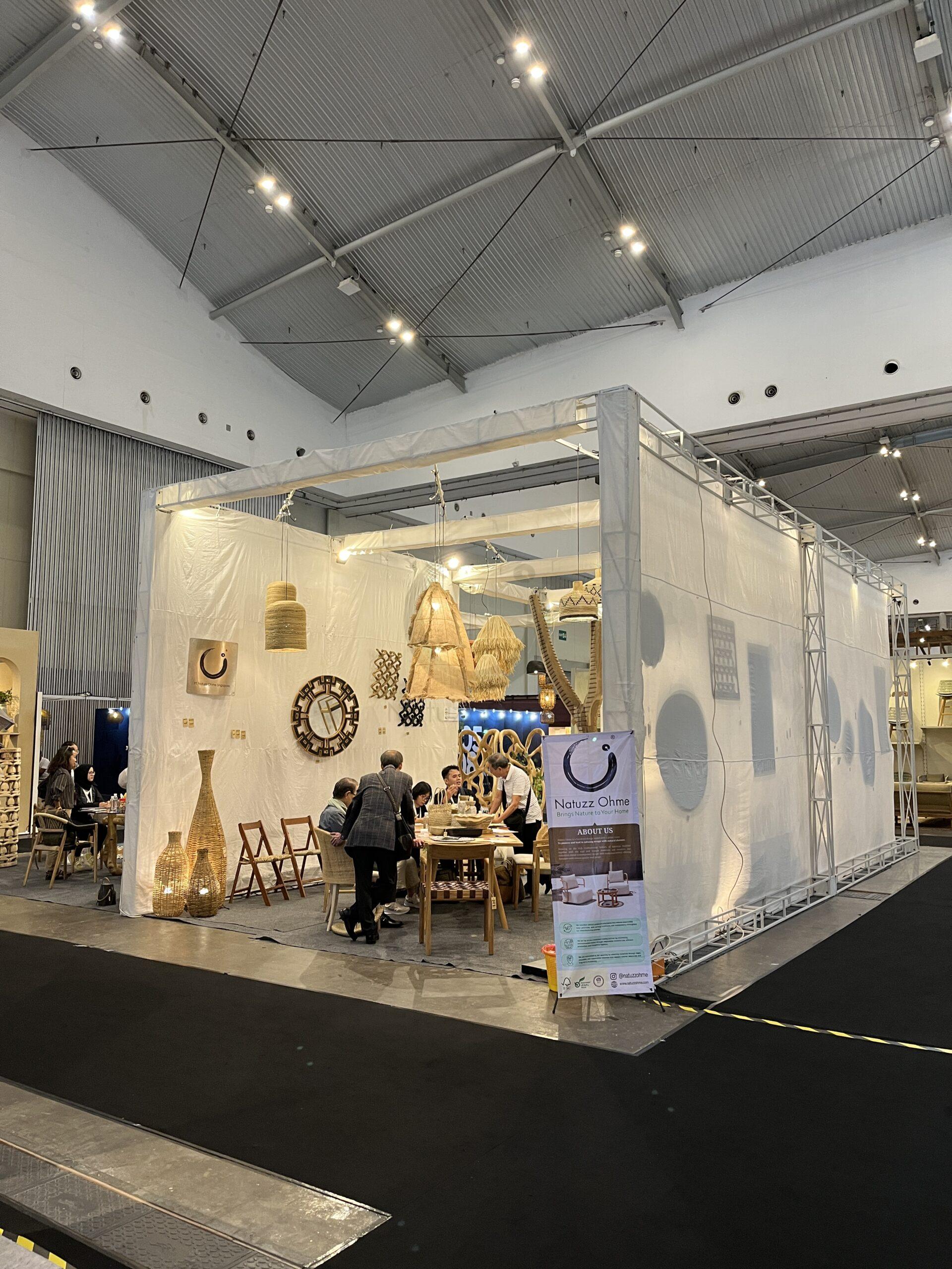 Exhibition visitors